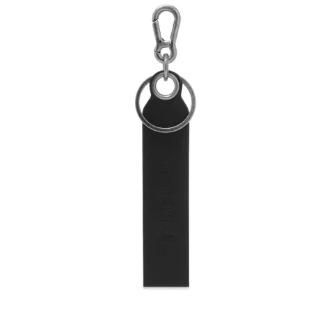 Leather Logo Keyring