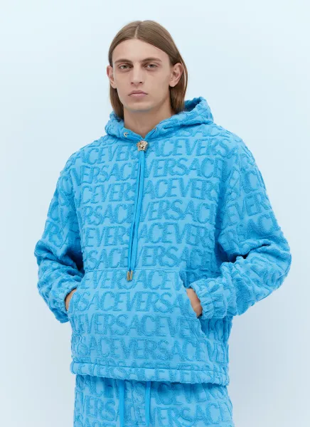 Terry Logo Jacquard Sweatshirt