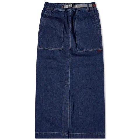 Denim Midi Skirt