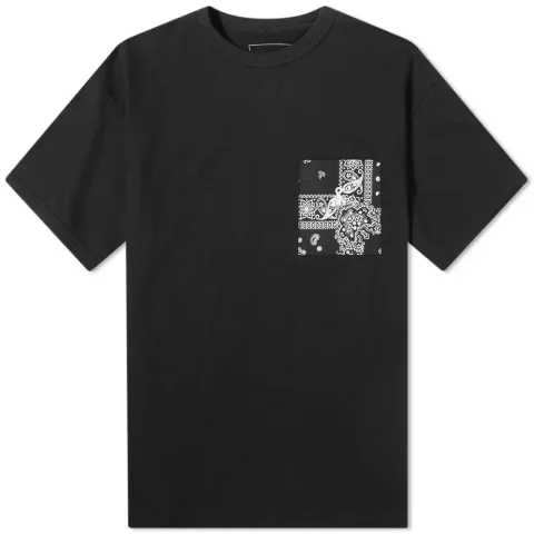 SOPHNET. Fabric Mix Pocket T-Shirt