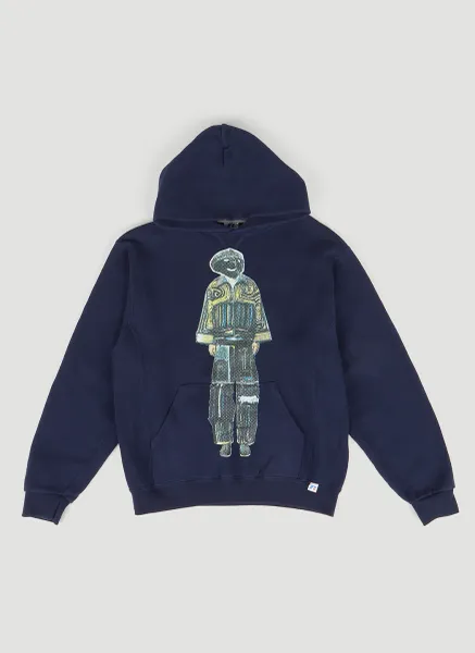Graphic Print Hooded Sweatshirt