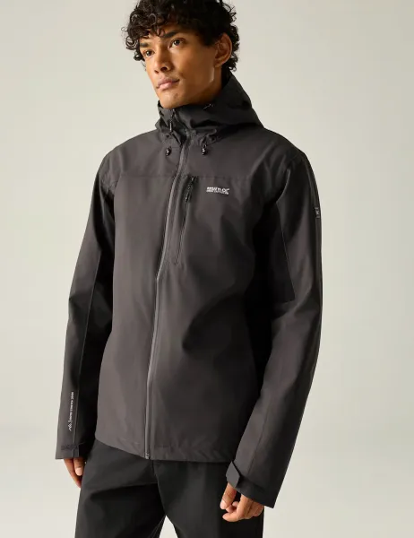 Regatta Birchdale II Waterproof Hooded Jacket Grey
