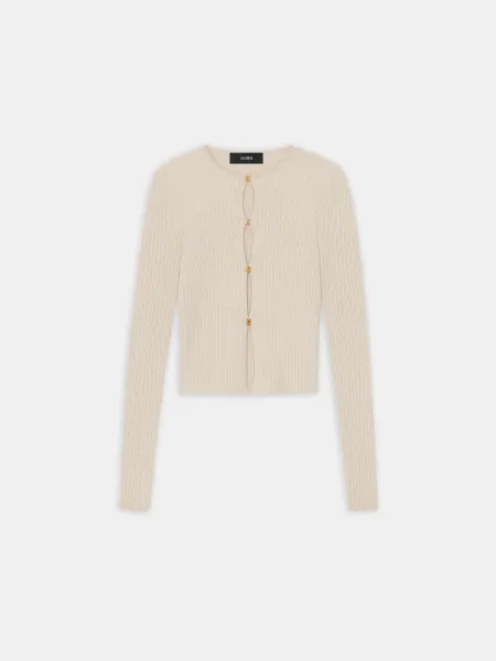 WOMEN - WOMEN'S MA HARDWARE CARDIGAN - Ivory