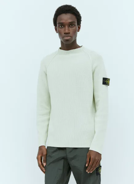 Raglan Sleeve Knit Sweater