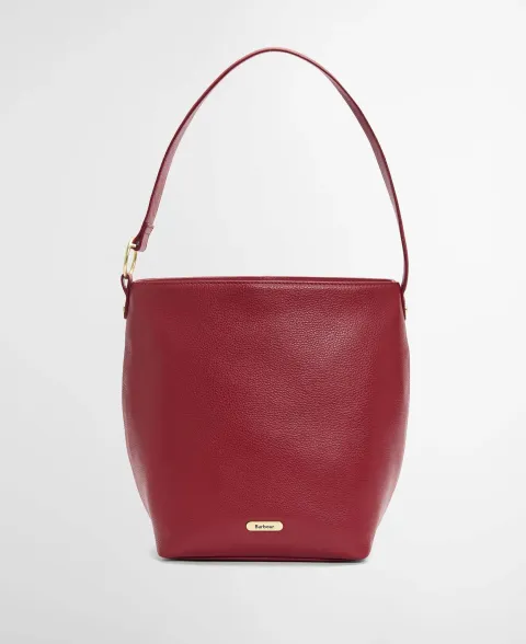 Cedar Large Leather Bucket Bag