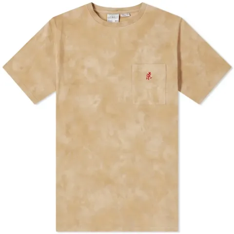 One Point Tie Dye Pocket T-Shirt