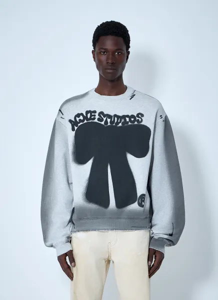Sprayed Logo Sweatshirt