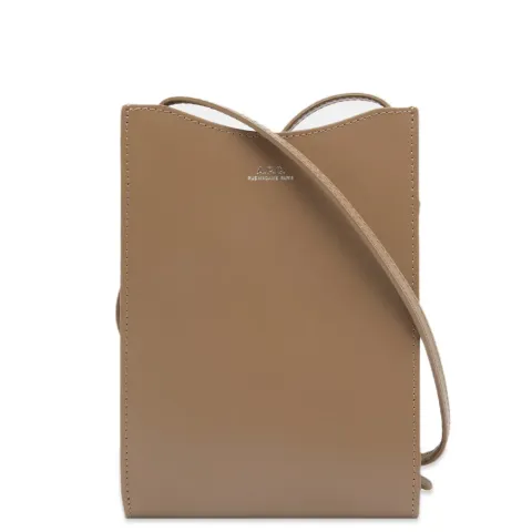 A.P.C Jamie Leather Neck Pouch