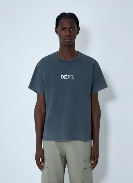 Logo Motif Cotton Jersey T-Shirt