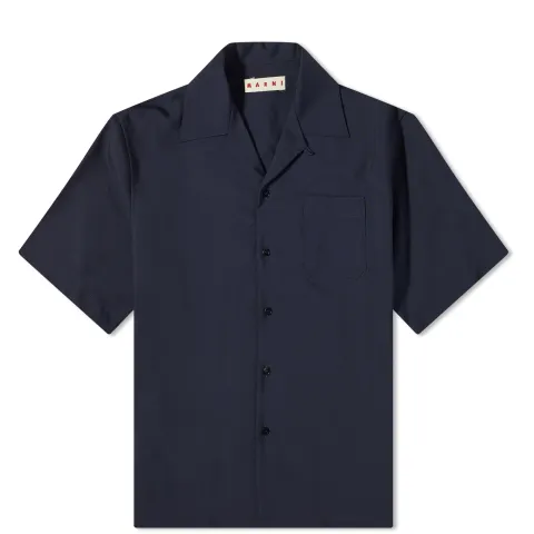 Logo Tab Vacation Shirt