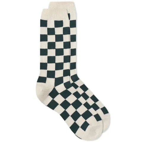 Checkerboard Crew Sock