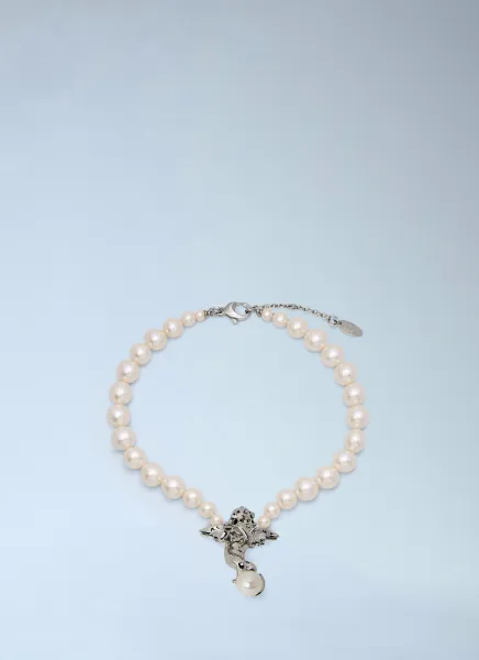 Vivienne Westwood Putti Large Pearl Necklace