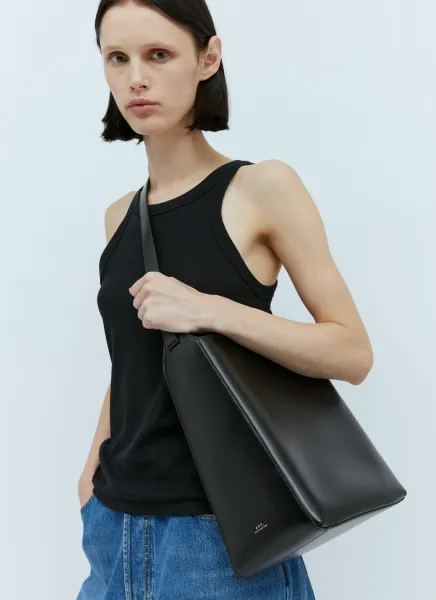 Sac Leather Shoulder Bag
