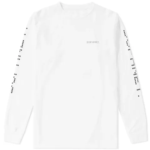 SOPHNET. Long Sleeve Authentic Logo Tee