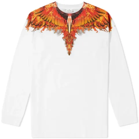 Long Sleeve Flame Wing Tee