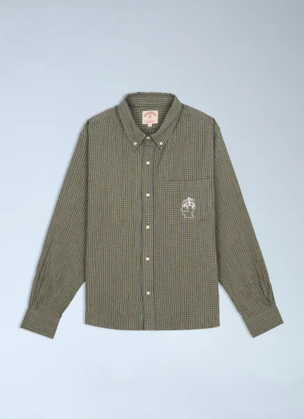 California Check Oxford Button Up Shirt