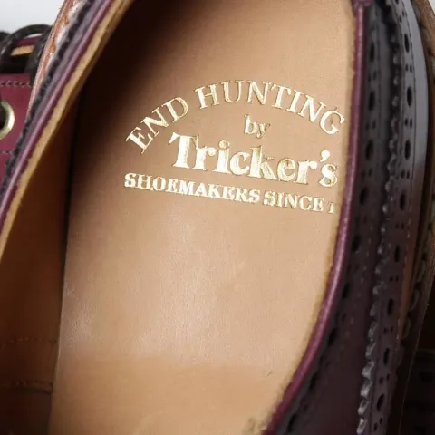 Tricker's for End Hunting Co. 'Oxblood' Bourton Derby Brogue