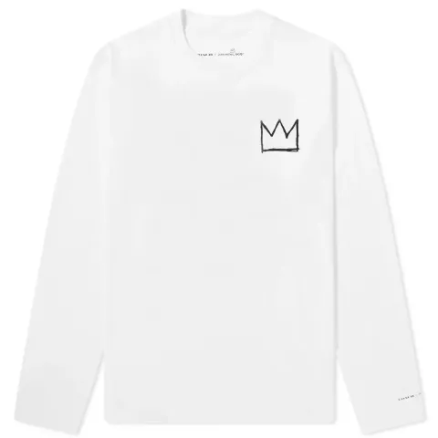 x Basquiat Long Sleeve Back Print Tee