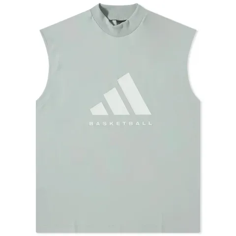 Basketball Sleeveless Logo T-Shirt