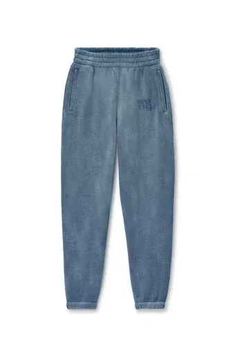 Sweatpants W. blue ink