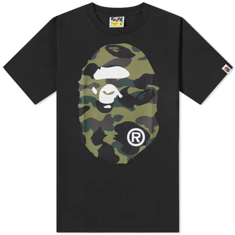 1St Camo Big Ape Head T-Shirt