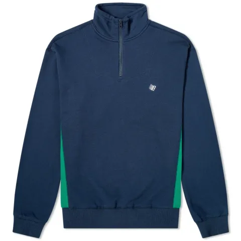 Quarter Zip Mock Neck Sweat