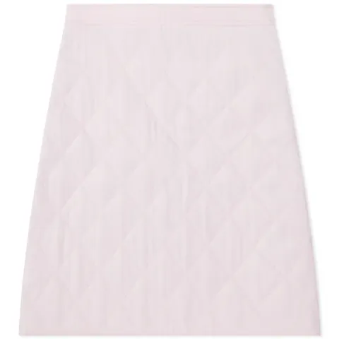 Diamond Quilted Mini Skirt