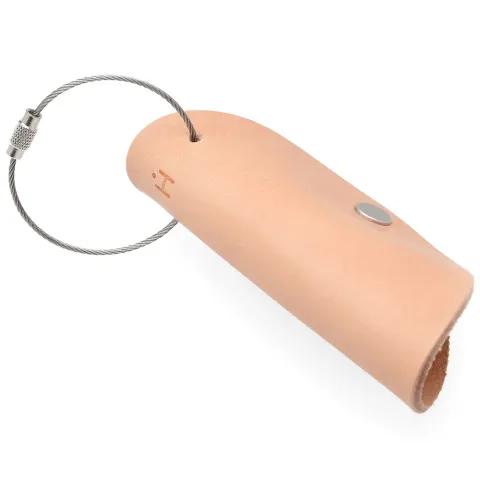 Leather Circle Keyholder