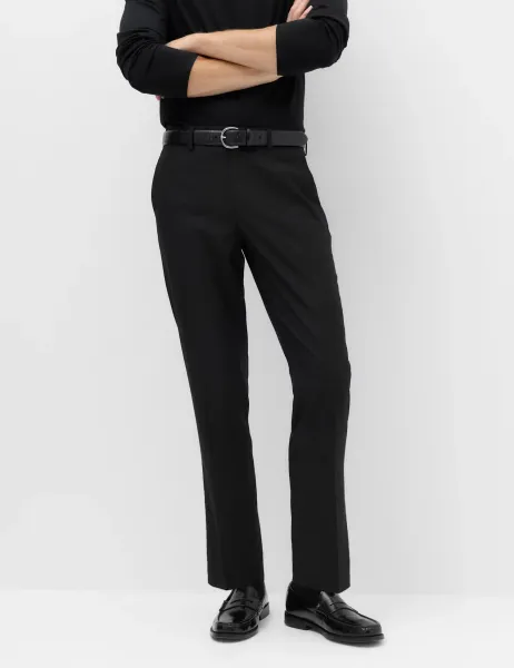 Marks & Spencer Slim Fit Stretch Ultimate Suit Trousers Black