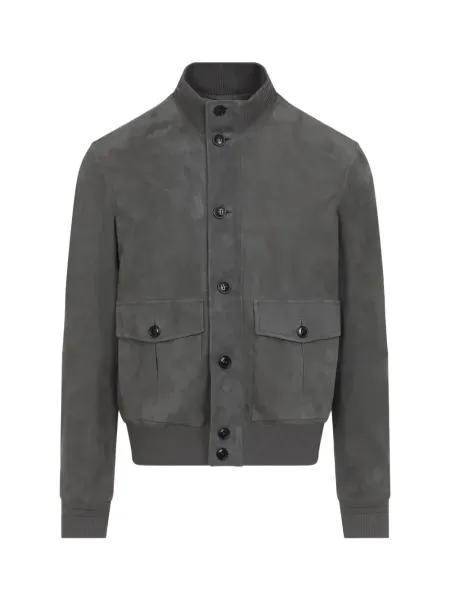 Indigo Suede Jacket Grey