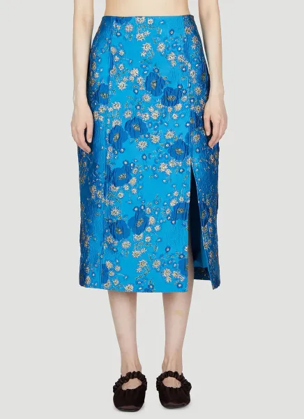 3D Jacquard Skirt