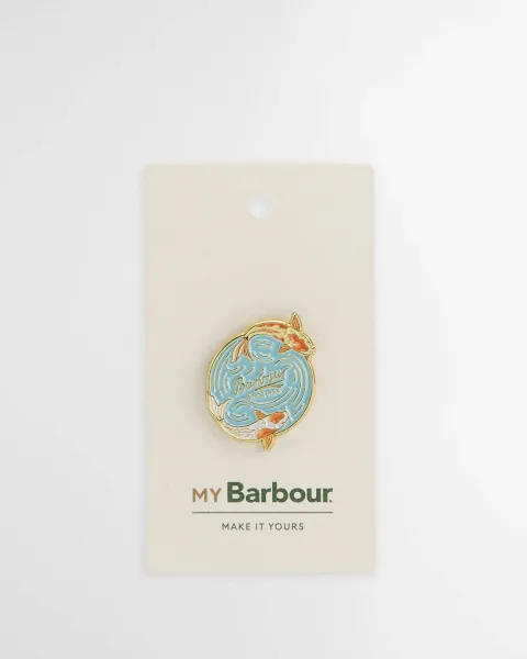 Koi Fish Pin Badge