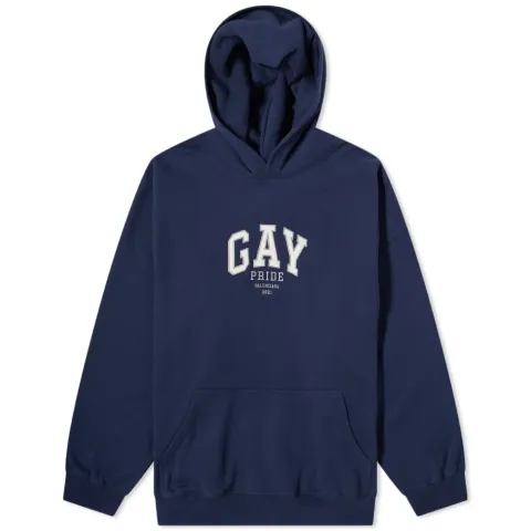 Ovesized Gay Popover Hoodie