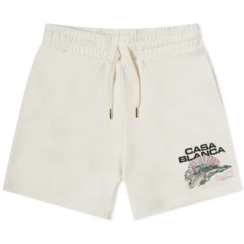 Racing Shell Sweat Shorts