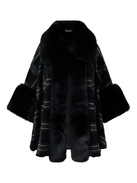 Pia Rossini Auburn Faux Fur Wrap