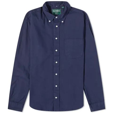 Button Down Overdyed Oxford Shirt