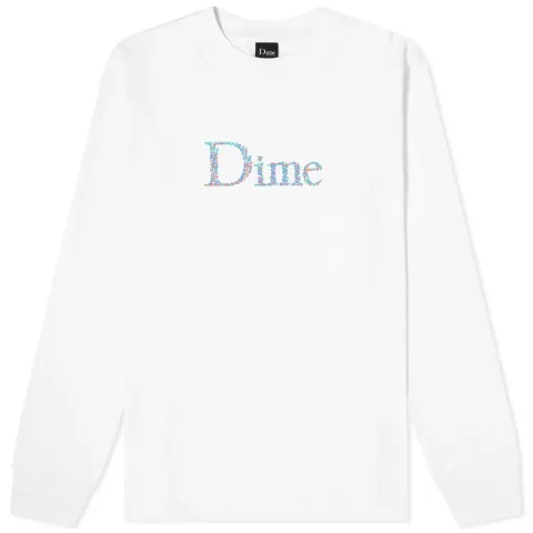 Long Sleeve Scribble Classic Logo T-Shirt
