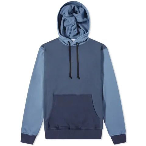 Comme des Garcons SHIRT Fabric Dyed Block Detail Popover Hoody