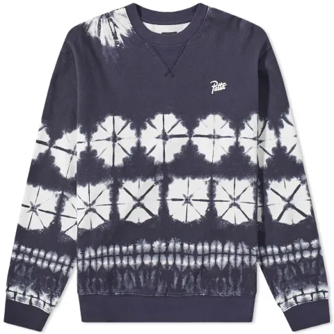 Basic Shibori Crew Sweat