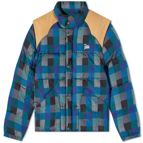 Zip Off Sleeve Puffer Jacket