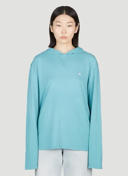 Logo Patch Hooded Sweatshirt