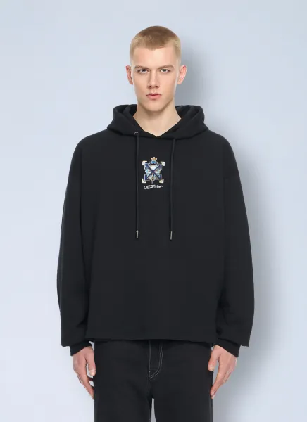 Jewel Arrow Loose Hoodie