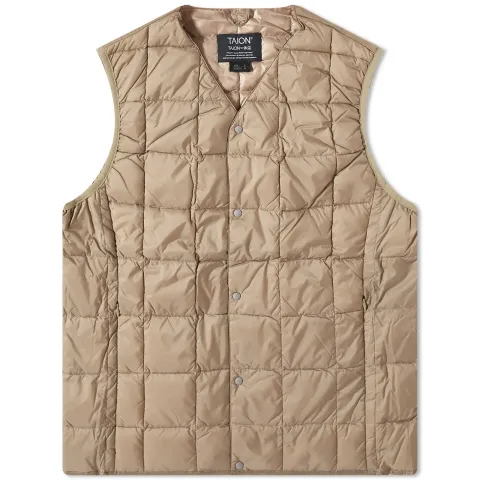 V-Neck Down Vest