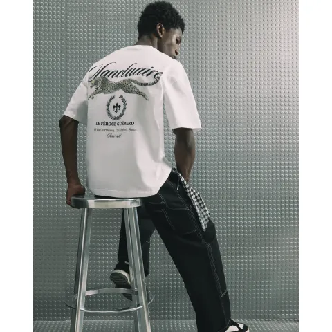 River Island Oversized Sanctuaire Graphic T-Shirt