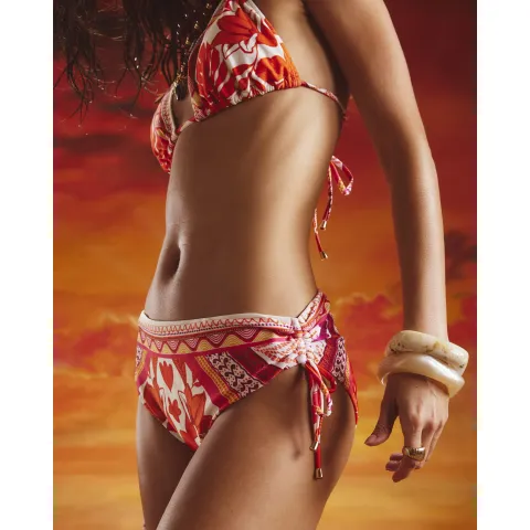 River Island Floral Adjustable Leg Bikini Bottoms