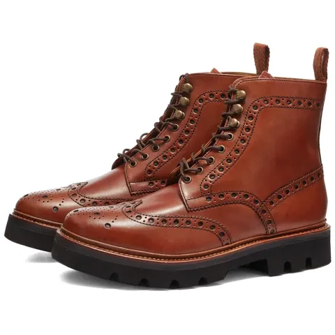 Fred Lug Brogue Boot
