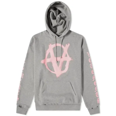 Double Anarchy Logo Popover Hoodie