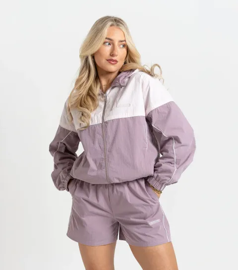 Women's Peach:Fit Dusky Purple Esme Track Jacket