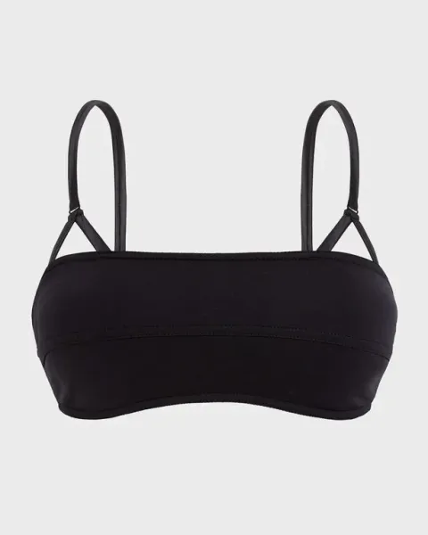 Vilebrequin Women Sculpting Bralette Bikini Top Solid