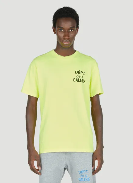 French Logo Print T-Shirt